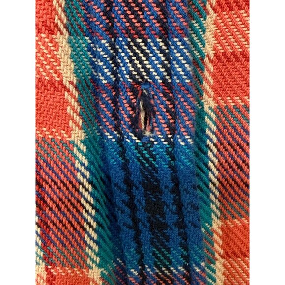 Outerknown Womens Blanket Shirt Organic Cotton Plaid Colorful Outdoor Size XS/S - Picture 7 of 12